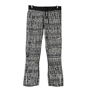Nike Leggings Womens M Printed Relay Running Pants Dri-Fit Workout Gym‎ Yoga